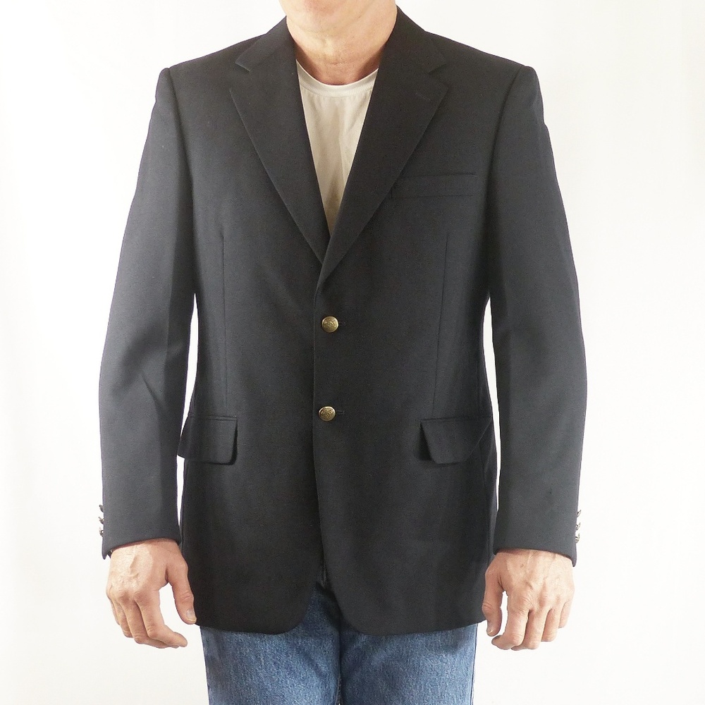 Men's Bert Pulitzer Navy Blazer, Large